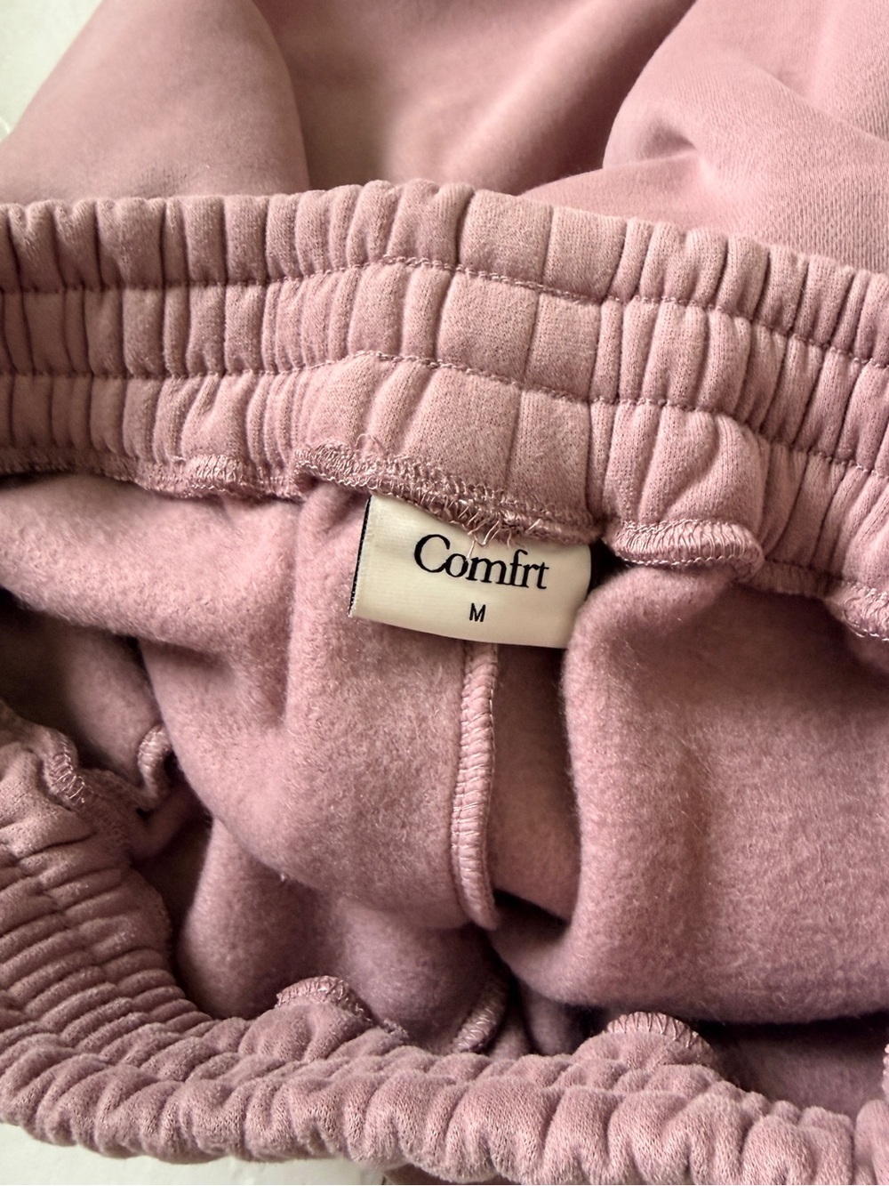 Confrt Minimalist Joggers Sweatpants Purple Orchid M New - Picture 3 of 6